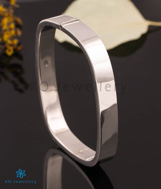 The Knight Silver Openable Bracelet