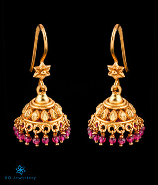 The Ishanya Silver Hook Jhumka