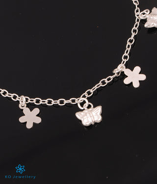 The Gardenia Silver Bracelet