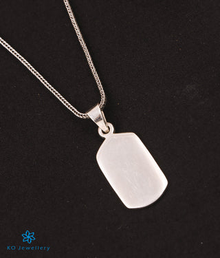 The Silver Tag Pendant