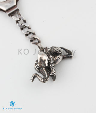 The Elephant Silver Key Chain