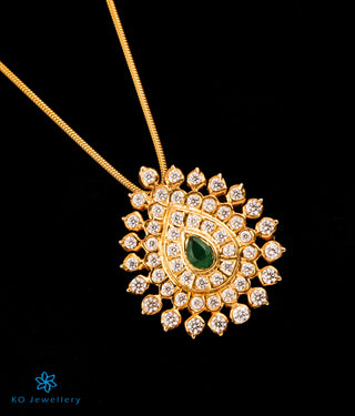 The Rohira Silver Pendant (Green)