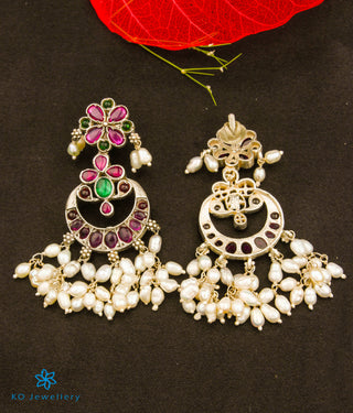 The Pranaya Silver Guttapusalu Necklace Set Of 2