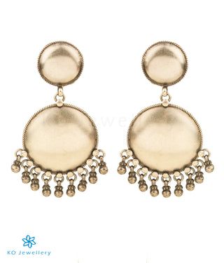 The Ranya  Antique Silver Earrings