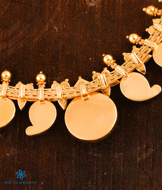 The Rohini Silver Kundan-Jadau Mango Necklace