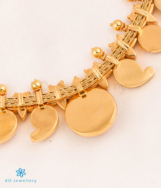 The Rohini Silver Kundan-Jadau Mango Necklace