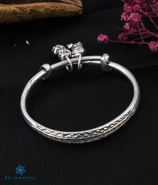 The Charms Silver Kids Bangle (Single/1-6 yrs)