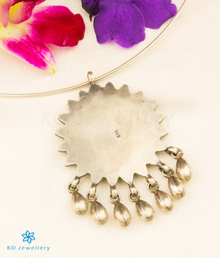 The Avika Silver Pendant (Two-Tone)