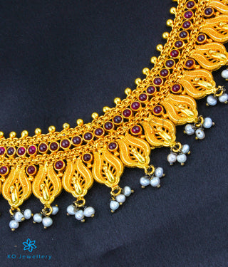 The Mayur Silver Peacock Necklace