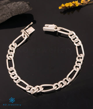 The Abhinay Silver Link Bracelet