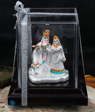 The Radhe Shyam 999 Pure Silver Idol (4 inches)