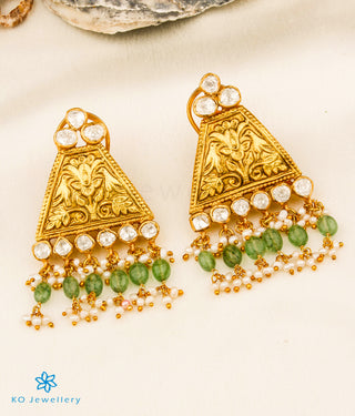 The Sukriti Silver Kundan Earrings