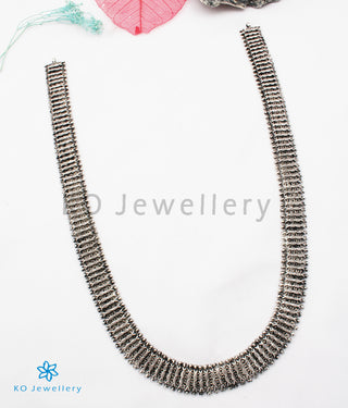 The Pradhva Silver Necklace/Waistbelt (Oxidised)