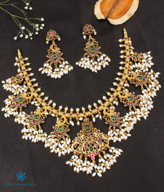 The Rachana Silver Guttapusalu Necklace (Medium)