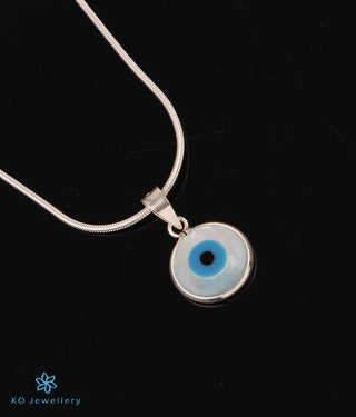 The Gulika Evileye Silver Pendant Set