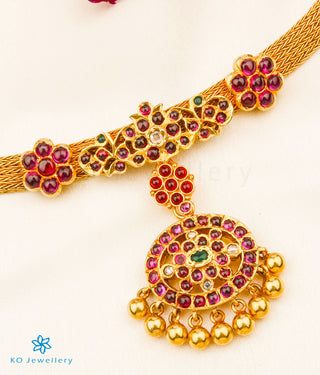 The Yamuna Addigai Silver Necklace