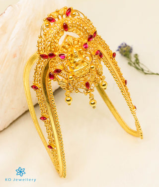 The Bhadrika Silver Bridal Armlet or Vanki