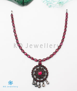 The Anuttara Silver Kemp Necklace (Oxidised)