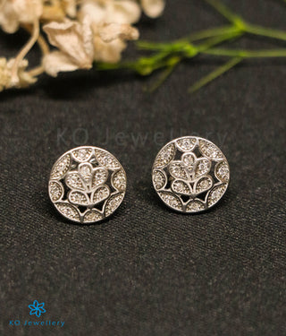 The Roshana Silver Earrings