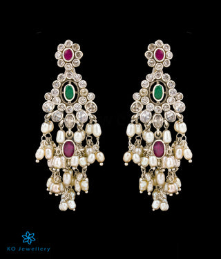 The Tarini Silver Pearl Earrings