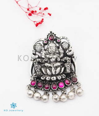 The Vagmi Silver Lakshmi Pendant