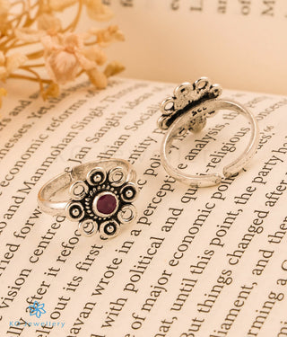 Anandita Silver Toe-Rings