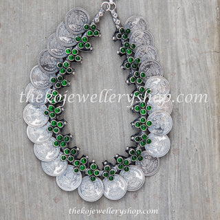 Bridal collection coin silver necklace for women shop online