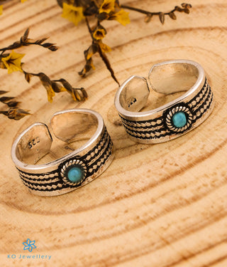 Anupa Silver Toe-Rings 