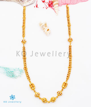 The Bhavya Silver Pearl Chain