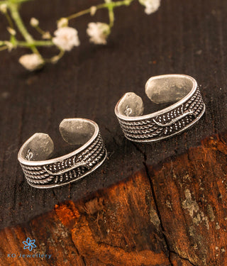 The Nida Silver Toe-Rings