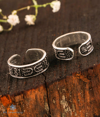 The Niral Silver Toe-Rings