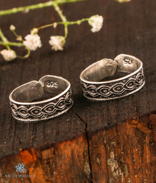 Ziya Silver Toe-Rings