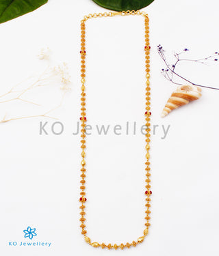 The Tulsi-mala  Kemp Silver Chain