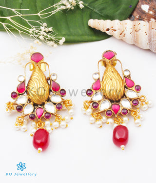 The Nupur Silver Kundan Earrings