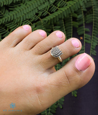 Lotus Silver Toe-Rings