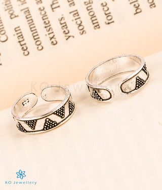 Mistral Silver Toe-Rings