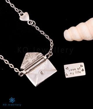 The Love Note Silver Necklace