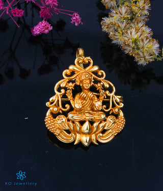 The Lakshmi Silver Pendant/Brooch