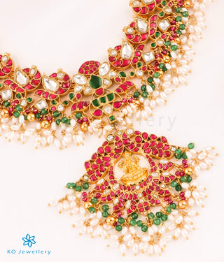 The Vibha Silver Lakshmi Kundan-Jadau Necklace