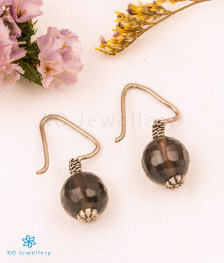 The Onyx Silver Gemstone Earring