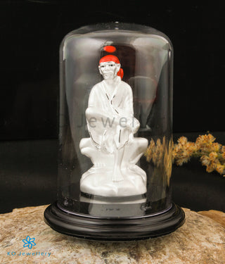 The Shri Sai Baba 999 Pure Silver Idol (3.5 inches)