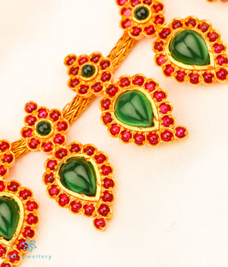 The Suvarna Manga Malai Necklace Set (Small)