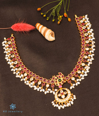 The Mayukhi Addige Silver Pearl Necklace