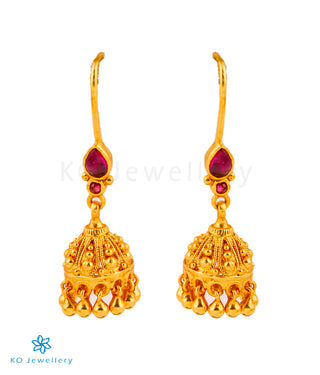 The Adrika Silver Hook Jhumka